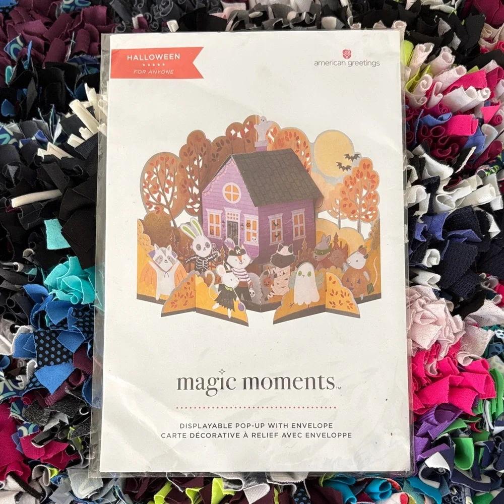 🆕American Greetings-Magic Moments Halloween Pop Up Card